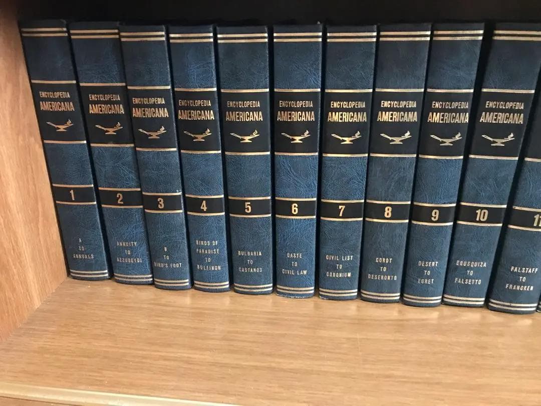 アメリカーナ百科事典』全30巻 Yahoo!オークション - ENCYCLOPEDIA