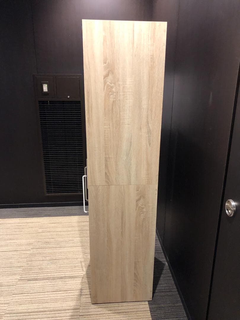 福岡市限定】展示品・未使用品】隙間本棚 大容量収納 可動棚の通販はau