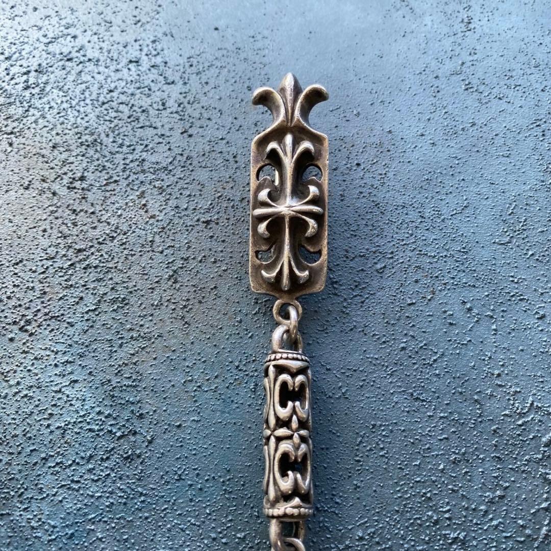 A&G エーアンドジー ウォレットチェーン ビンテージ シルバー925 55cm