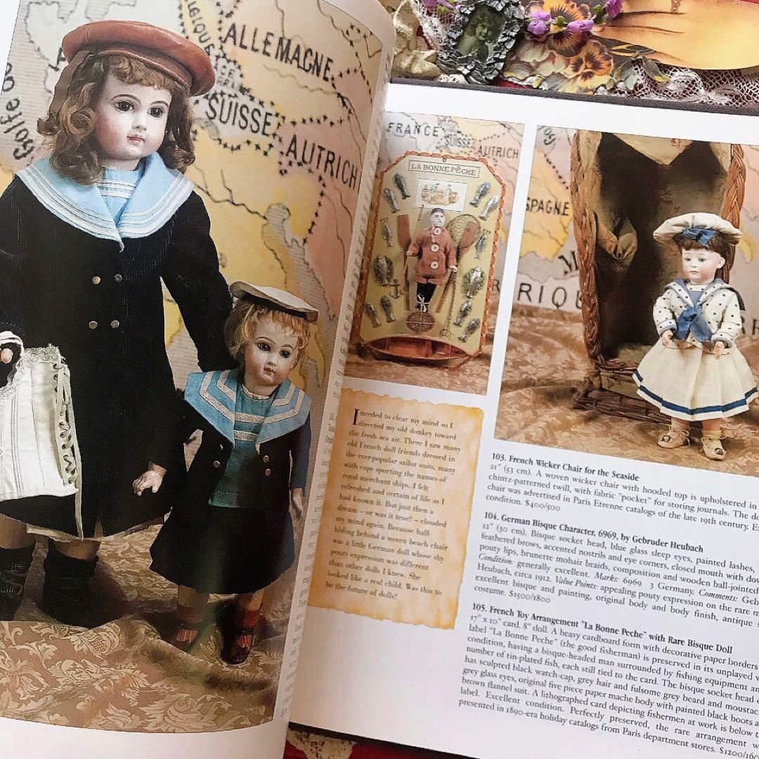 アンティークビスクドール 美麗洋書♡ブリュ ジュモー ミニョネット