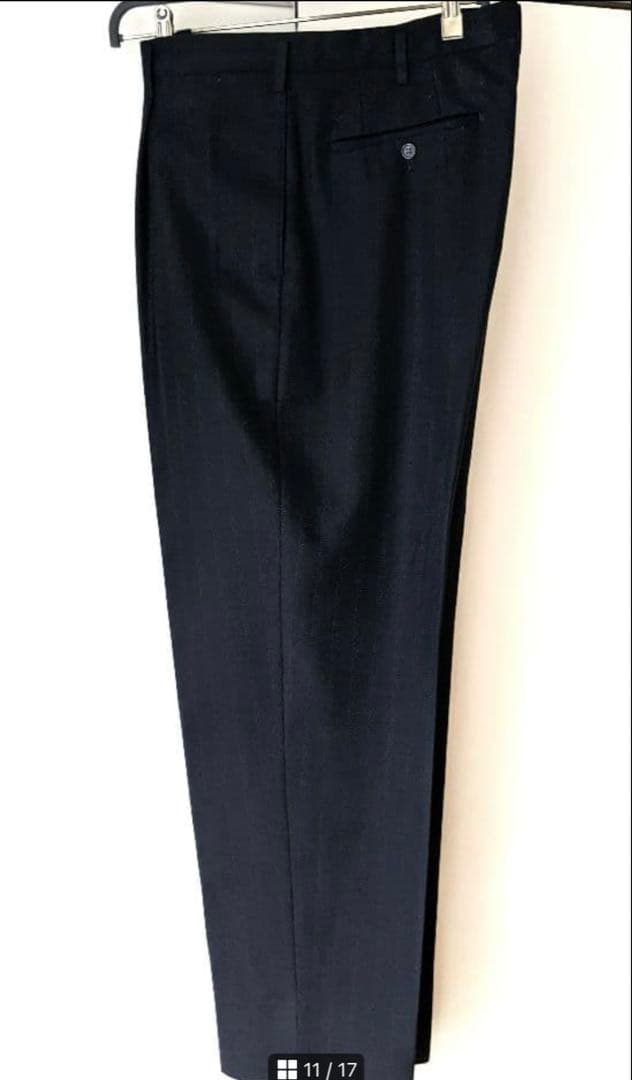 極美品【Y's for men】ワイズ ダブル スーツ ウール 冬 大きめ 黒