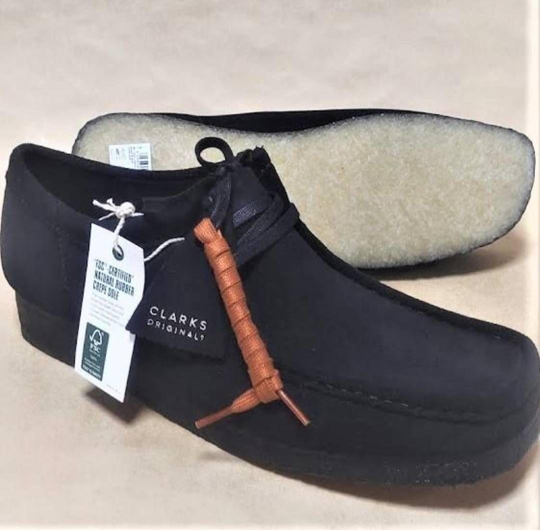 Clarks ブラック Wallabee 26.5cm クラークス ワラビー