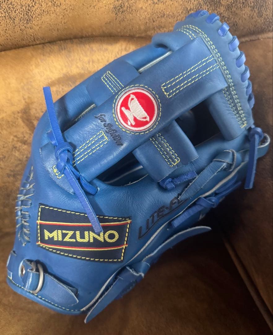 MIZUNO World Win 軟式 青 高田繁モデル【復刻版】ライナーバック