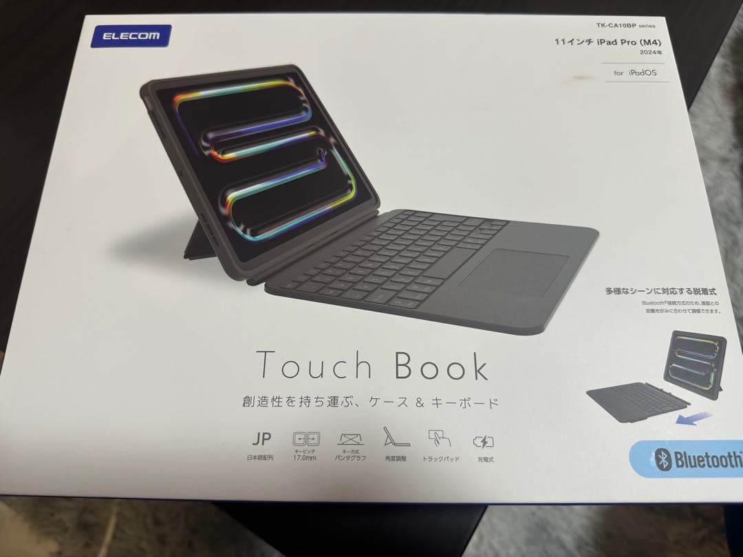 ELECOM Touch Book 11インチ iPad Pro用 Touch Book for 11インチ iPad Pro - TK-CA10BPBK