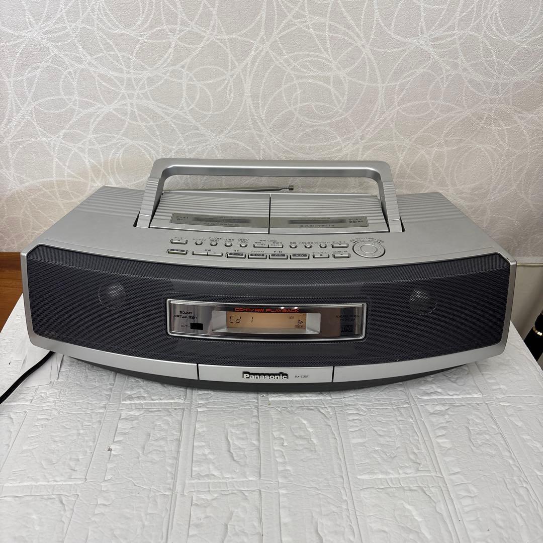 Panasonic CDラジカセ RX-ED57 パナソニック - メルカリ