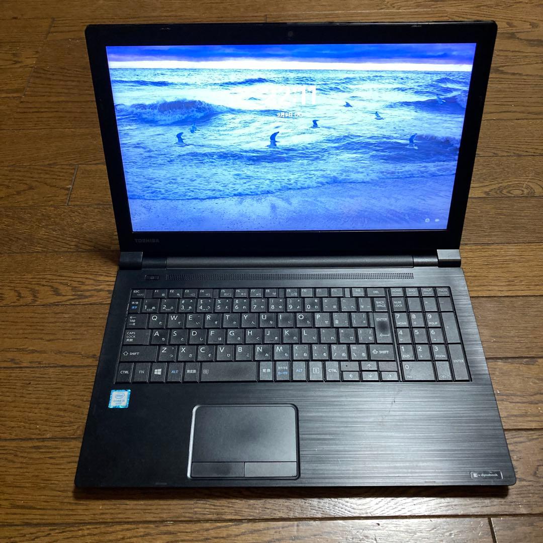 Windowsノート本体 dynabook B55/B Corei5/8GB/SSD/Win11pro 薄型 大画面 中古ノートパソコン 東芝 dynabook B55/B Windows11 Pro