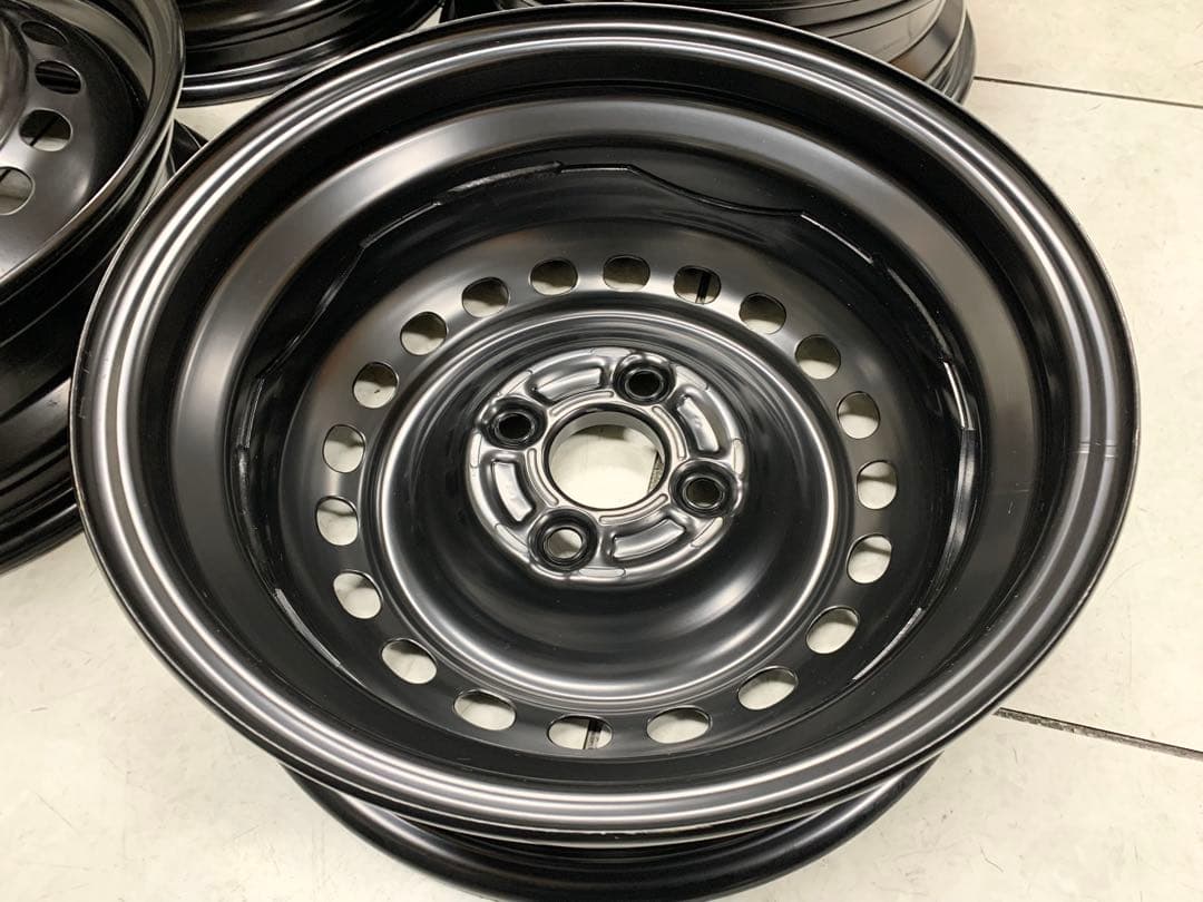 新車外し★N-BOX　N-ワゴン　14×4.5J　4H100　＋40　4本価格