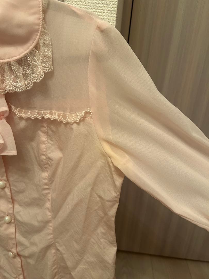 Angelic pretty ブラウスピンク レアアイテム - トップス低 価格 通販