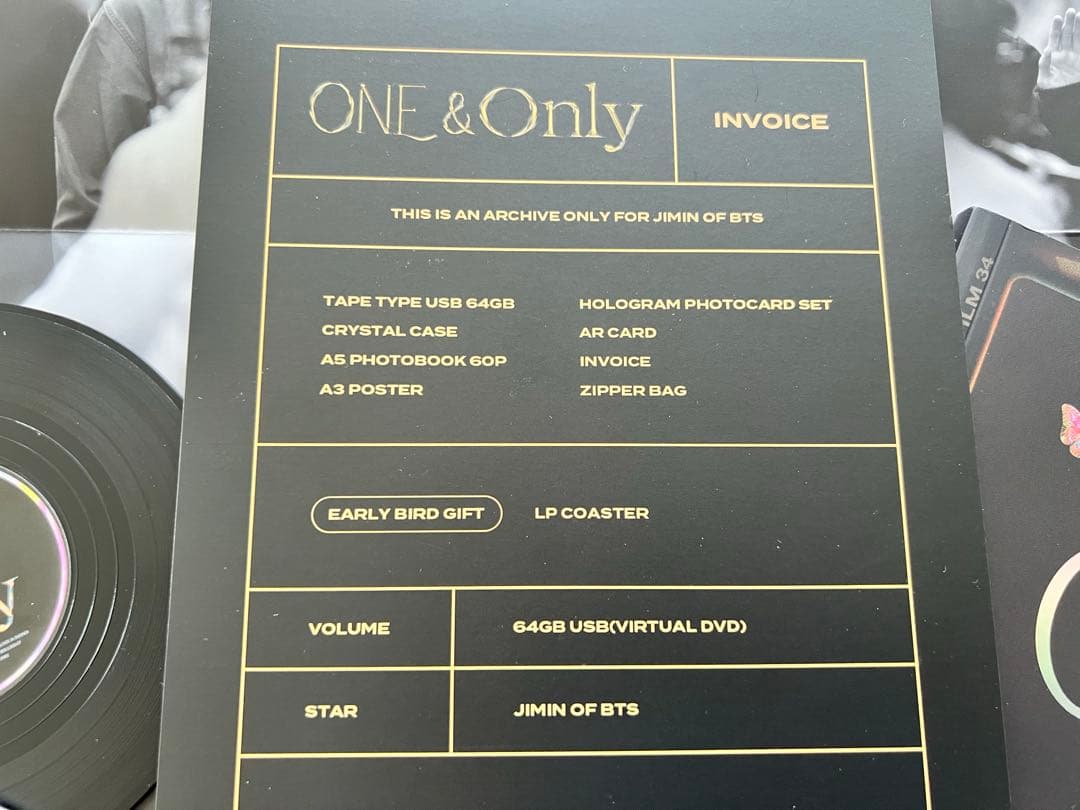 ジミン JIMIN USB マスター ONE&ONLY 写真集 - メルカリ