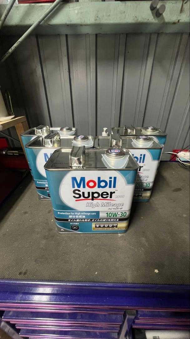 モービル1 ハイマイレージ　10w-30 3L モービル1 ハイマイレージ 10w-30 3L Super(TM) 2000 High Mileage 10W