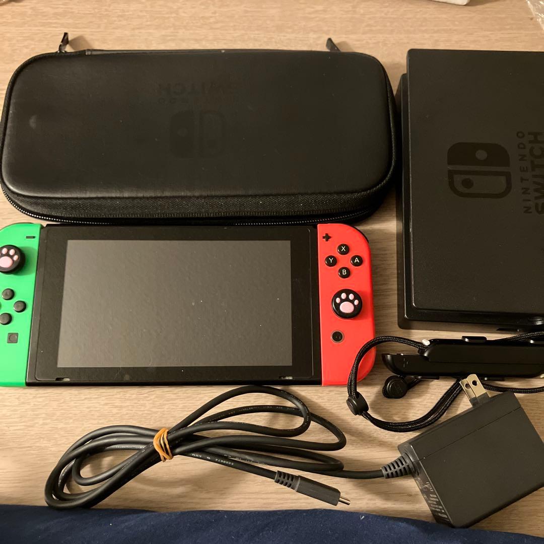 Switch 本体 新型　バッテリー強化　グリーン/ピンク　Joy-Con付き 任天堂（Nintendo） 新品/任天堂純正/日本国内仕様 Switch専用 Joy-Con