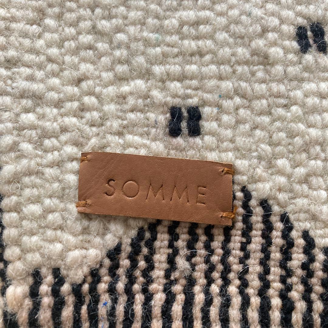 SOMME ベニワレン ラグ 椅子敷き