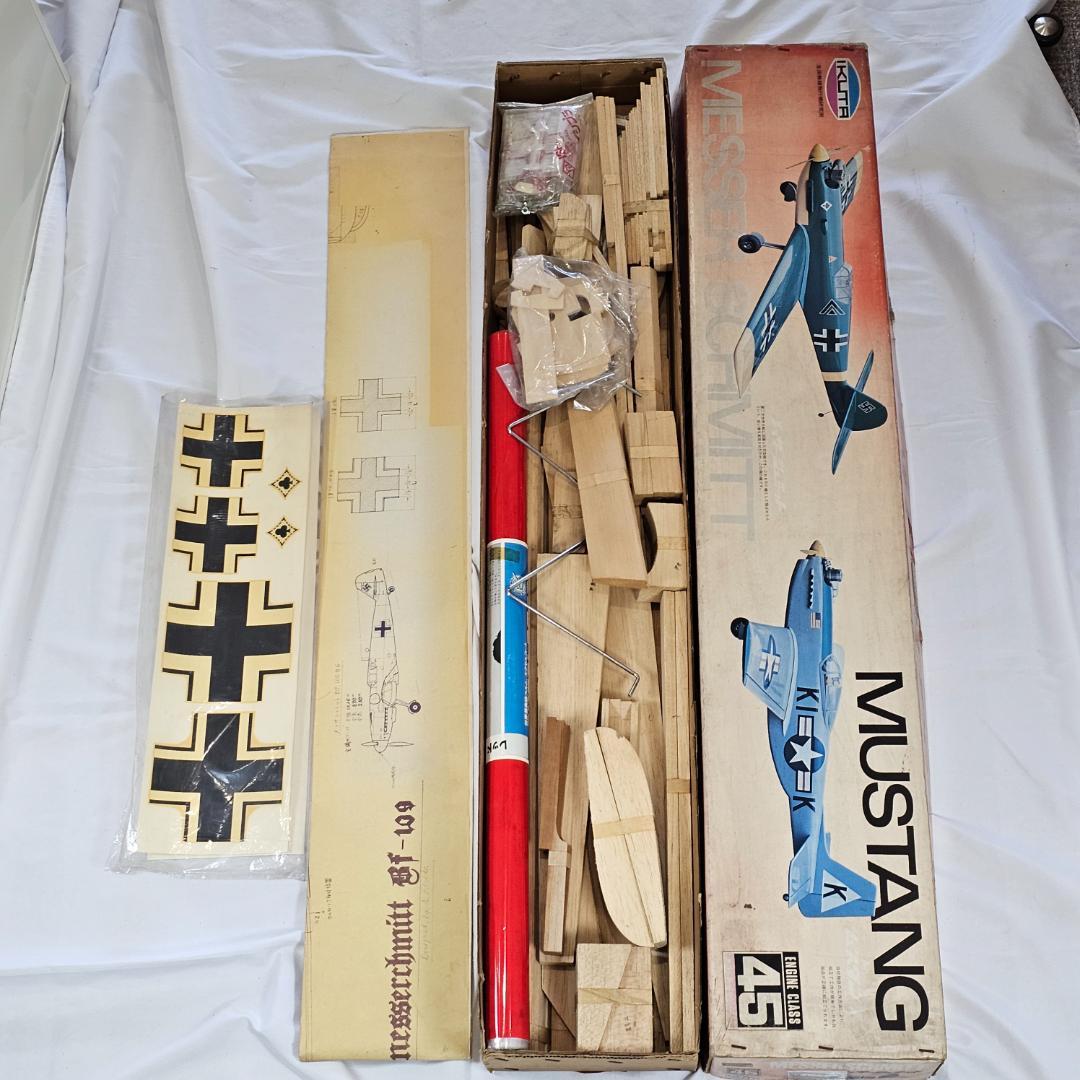 激レア】 生田無線飛行機研究所 ムスタング メッサーシュミット RC