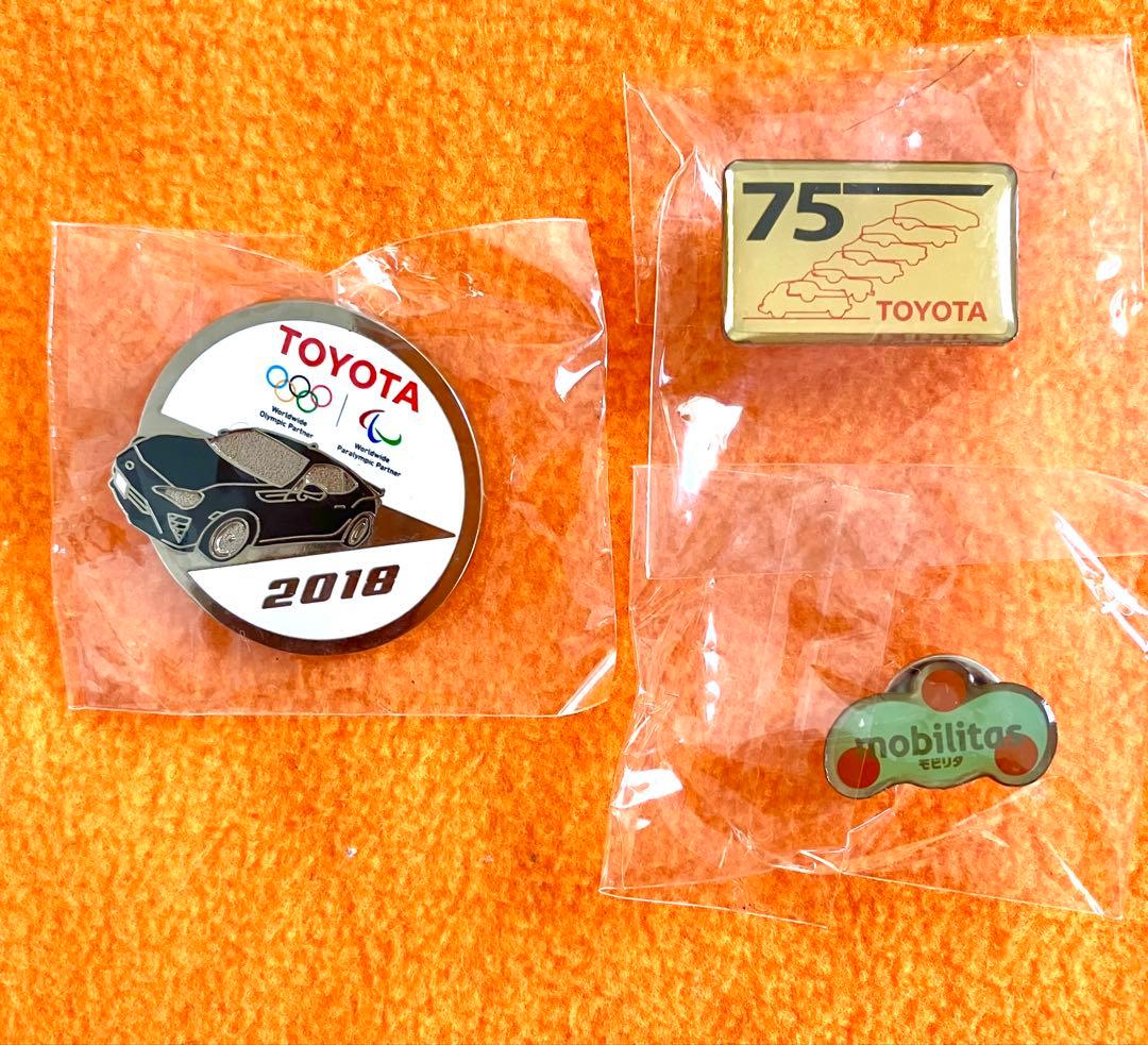 2018平昌オリンピック ピンバッジ/トヨタ ブラック - メルカリ