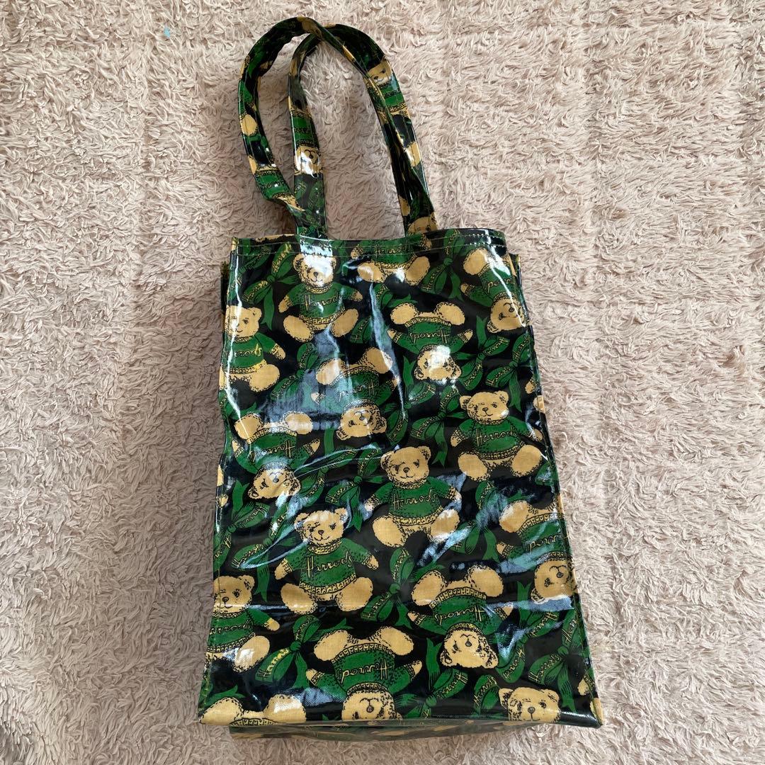 お値下げHarrods ハロッズ クマさん トートバッグ サブバッグ - メルカリ