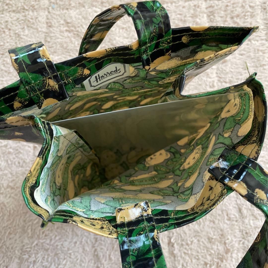 お値下げHarrods ハロッズ クマさん トートバッグ サブバッグ - メルカリ