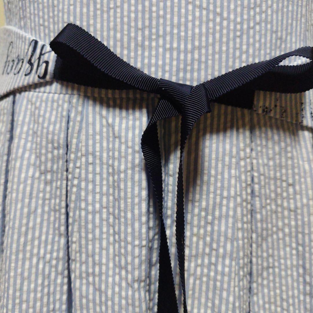 エムズグレイシー 水玉模様ひざ丈ワンピース ストライプ柄のワンピース