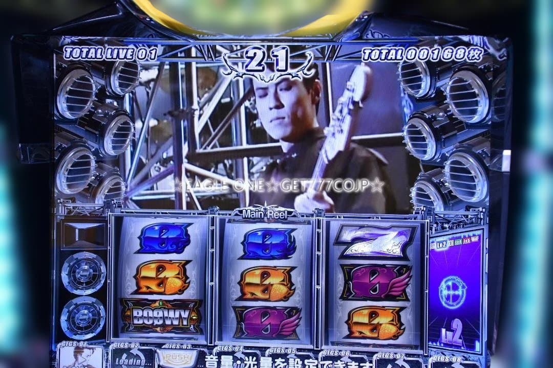 【入手困難】★SパチスロBOOWY SV★D-light★GIGS★ジャンク★