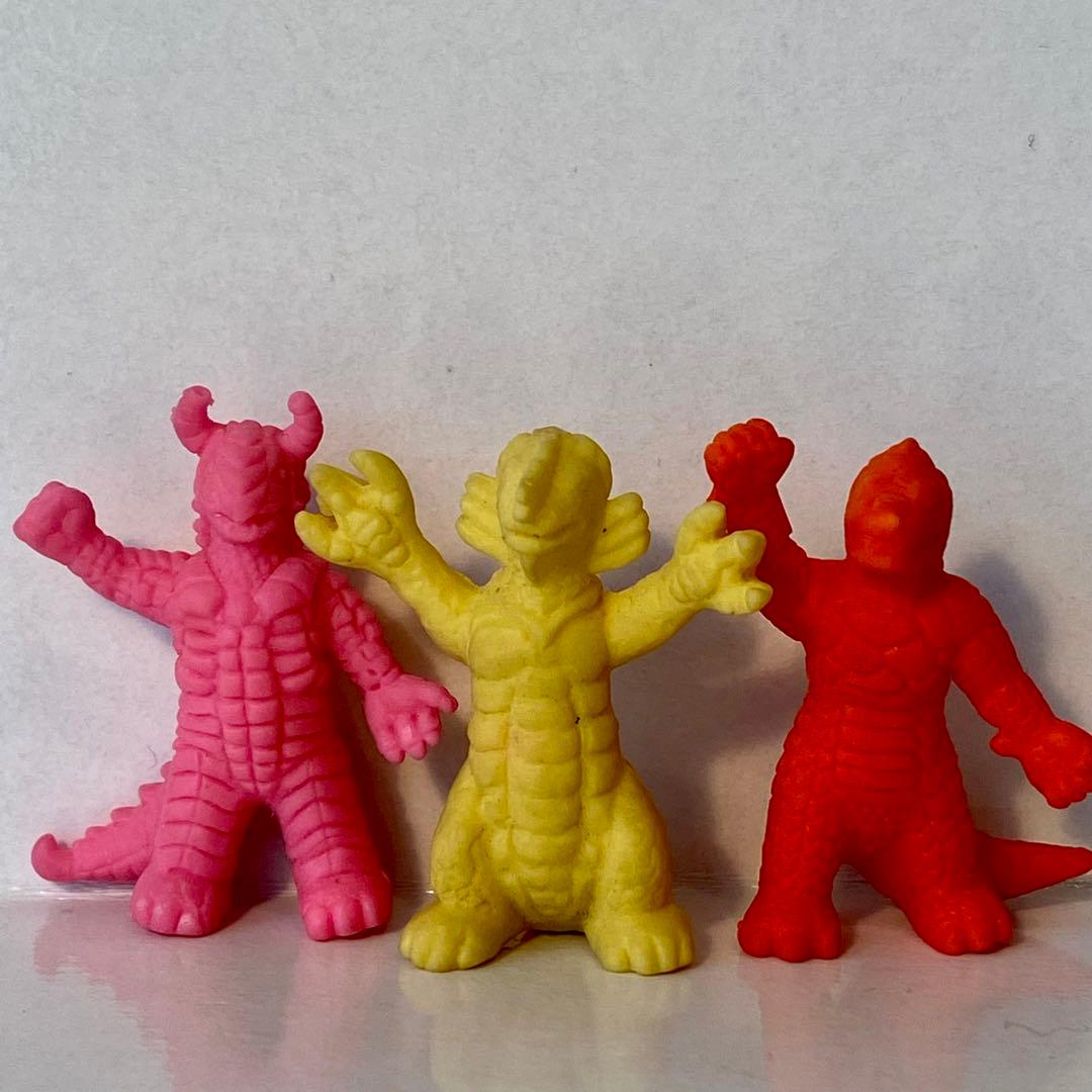当時モノ 流星人間ゾーン メガロマン 怪獣消しゴムセット - メルカリ