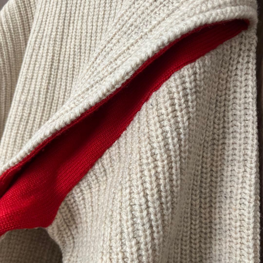 美品GEEK OUT STORE C.P company エルボーパッチニットL - メルカリ