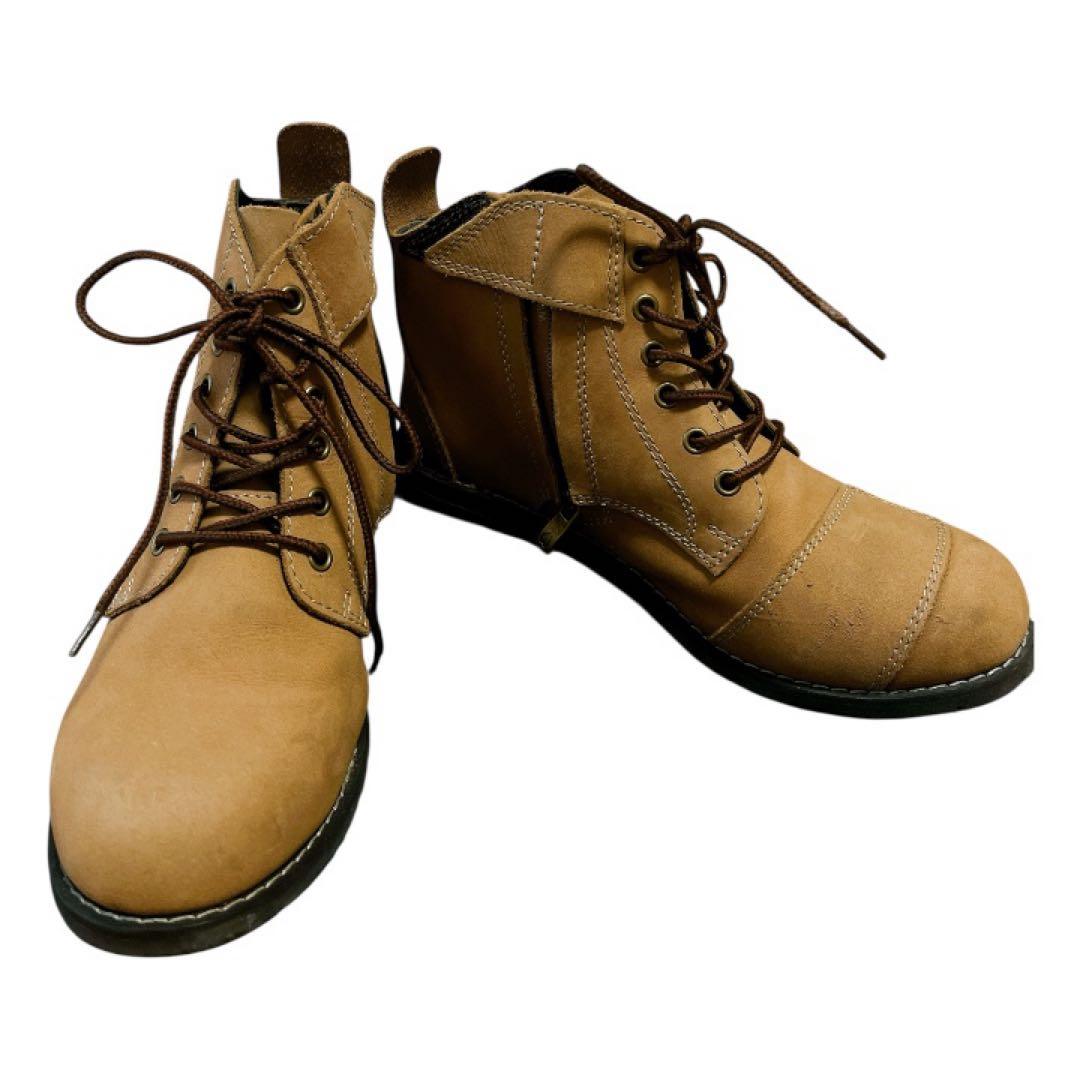 【極美品】ワイルドウィング ライディングブーツ スワロー 25.5cm 厚底