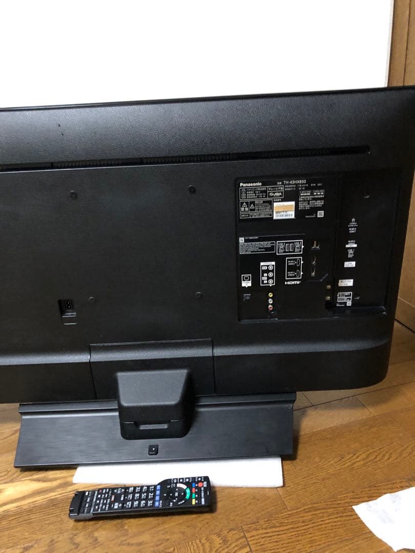 Panasonic43型4K液晶テレビ TH-43HX850 ジャンク品 - メルカリ