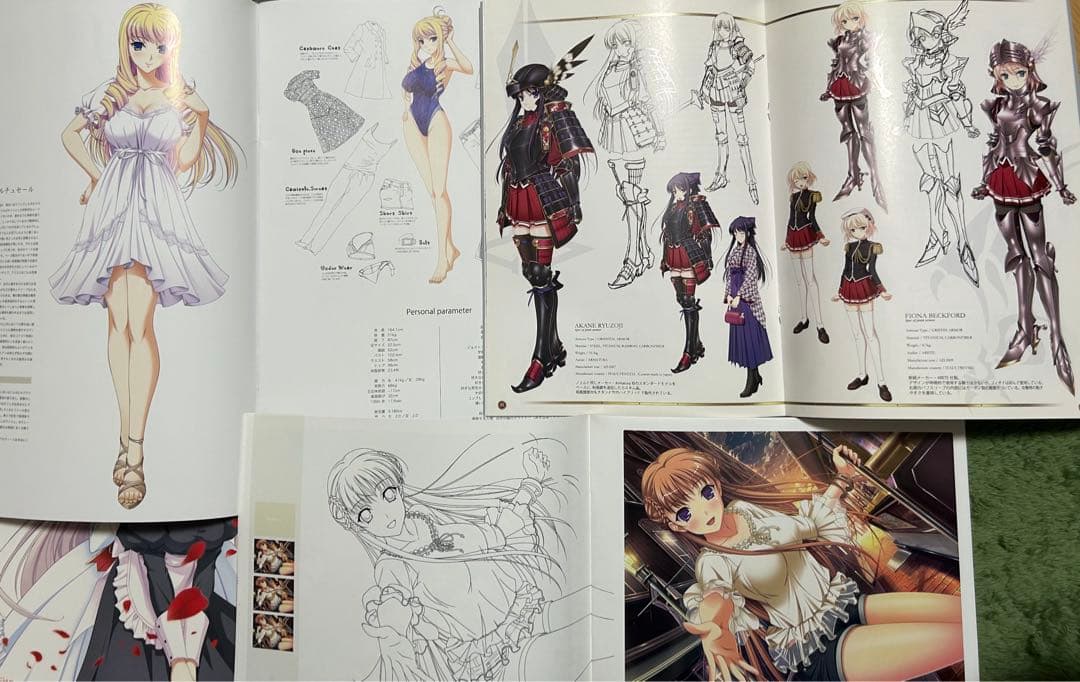 4冊セット ワルキューレロマンツェ プリンセスラバー イラスト 設定