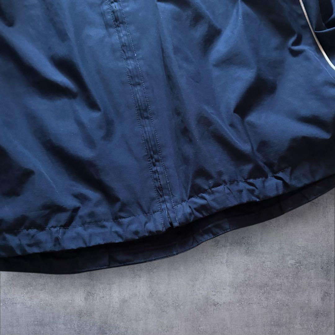 O22】UMBRO×イングランド代表刺繍ナイロンジャケットLネイビー×赤×白