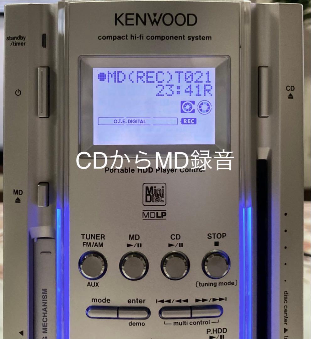 可動品希少】ケンウッド・RD-ESA5MD LS-ESA5・リモコン付き - メルカリ