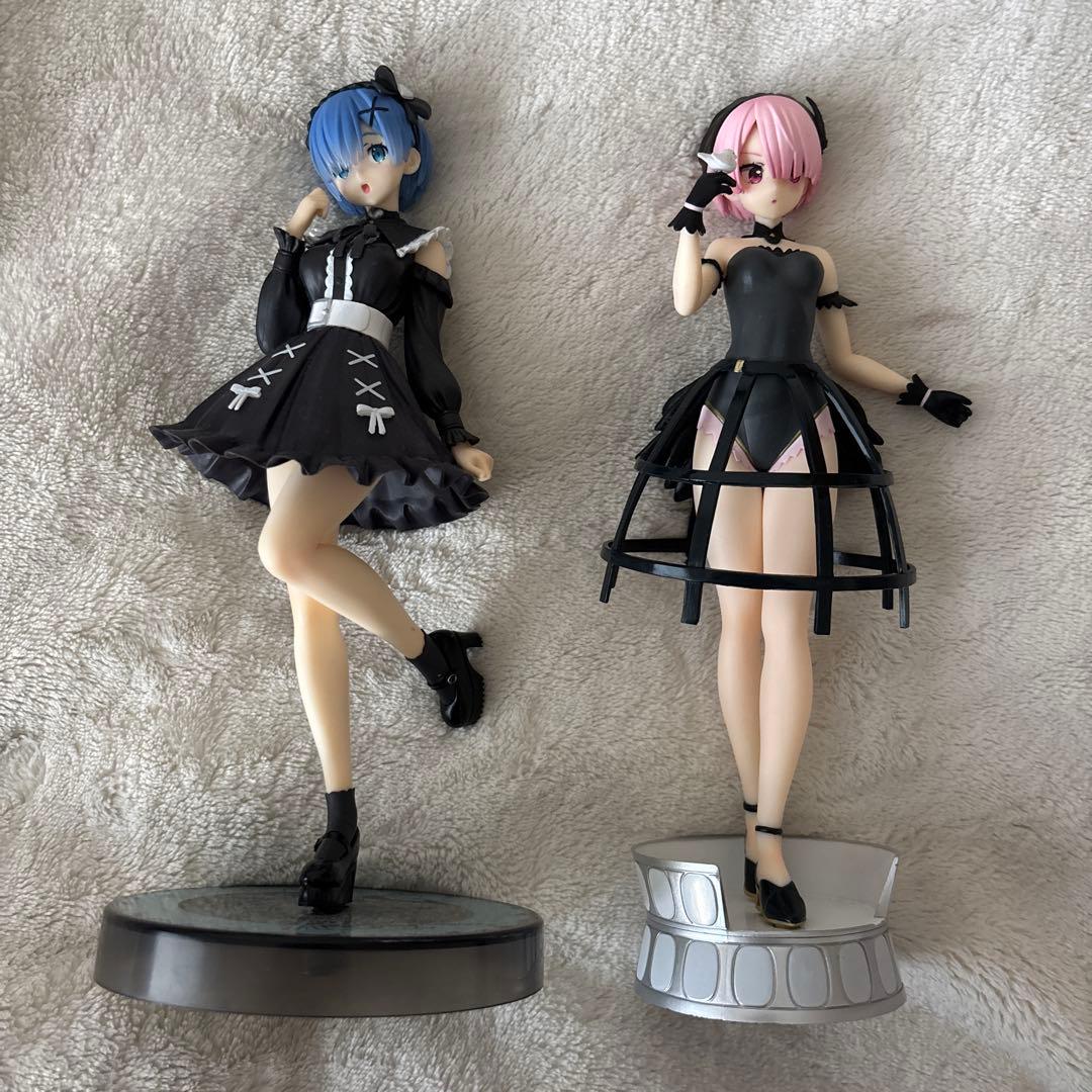 リゼロ レム ラム フィギュアまとめ売り - メルカリ