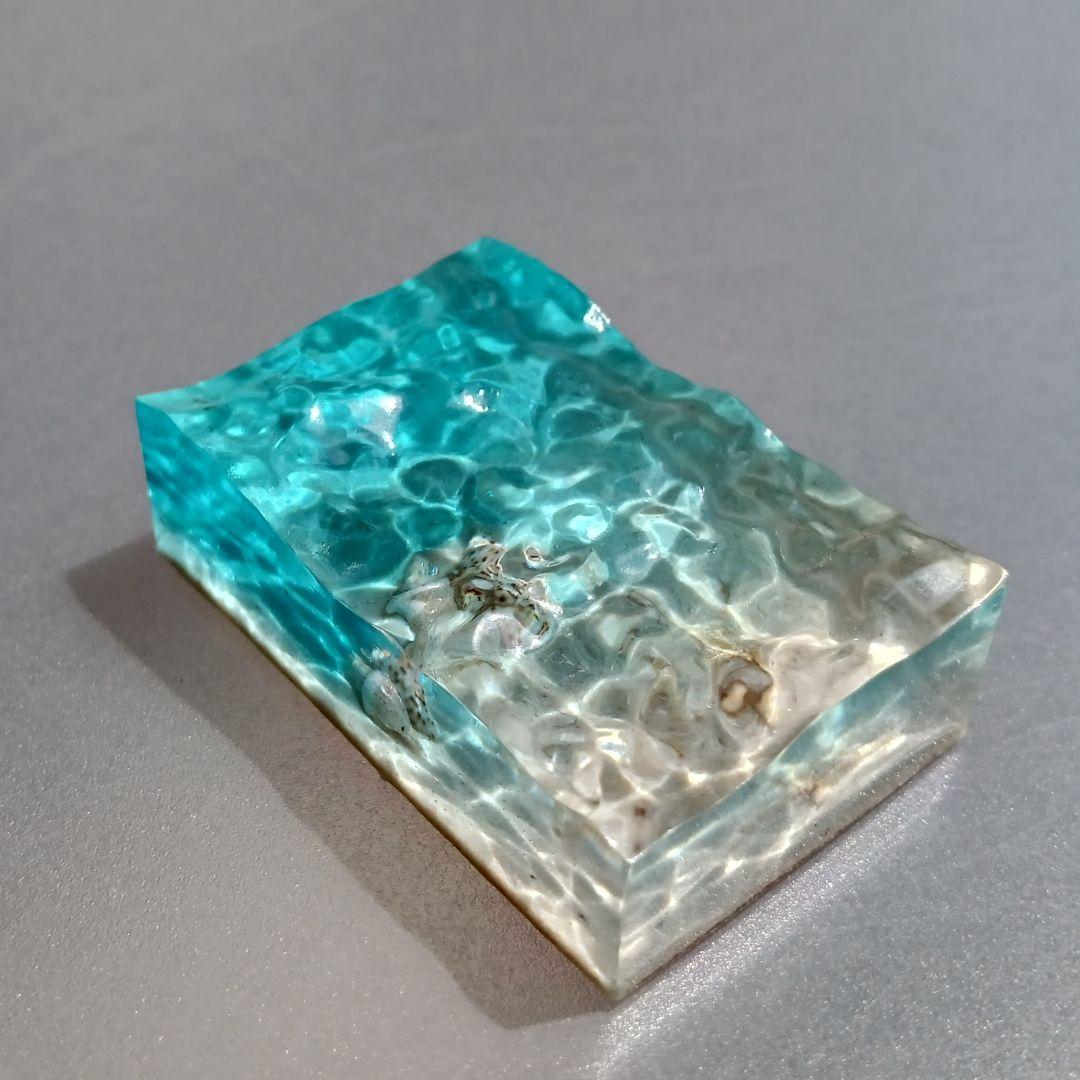 海のかけら No.2258 】エポキシレジン オーシャンアート レジンアート