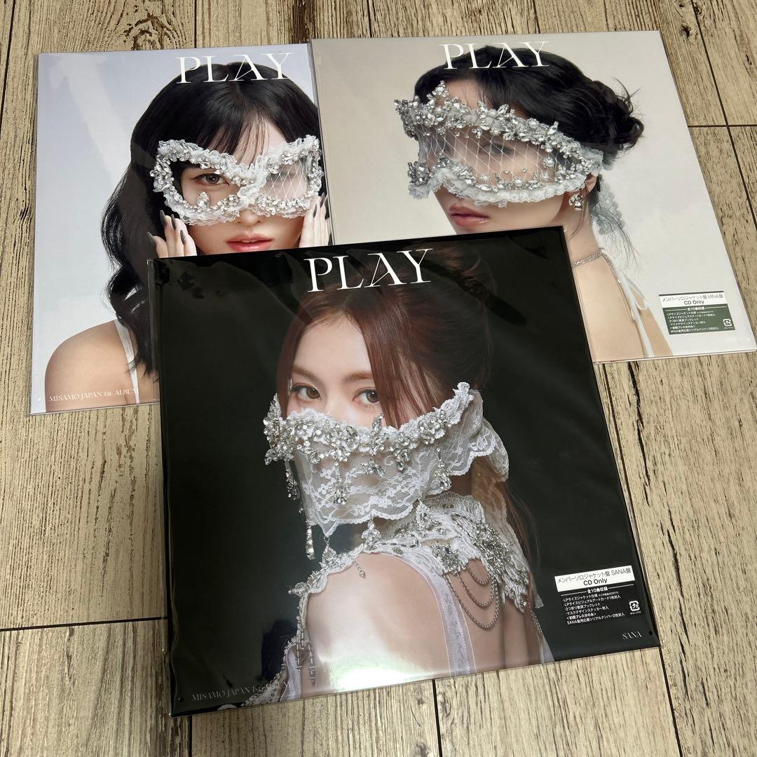 シリアル無し】misamo play ソロ盤 3種セット ミナ サナ モモ - メルカリ