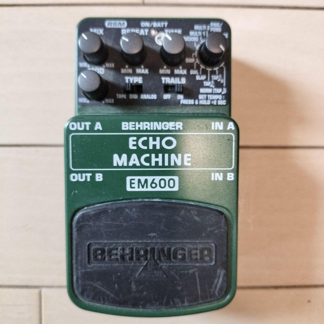 ギター BEHRINGER ECHO MACHINE EM600 Behringer EM600 Echo Machine Pedal | Sweetwater