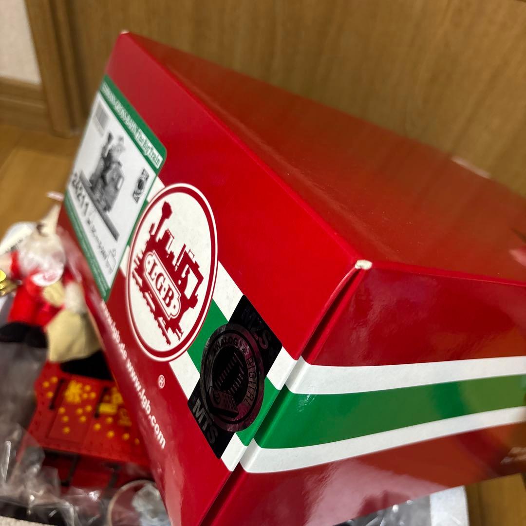 L.G.B 機関車 シュタイフ サンタ テディベア レア 希少 クリスマス
