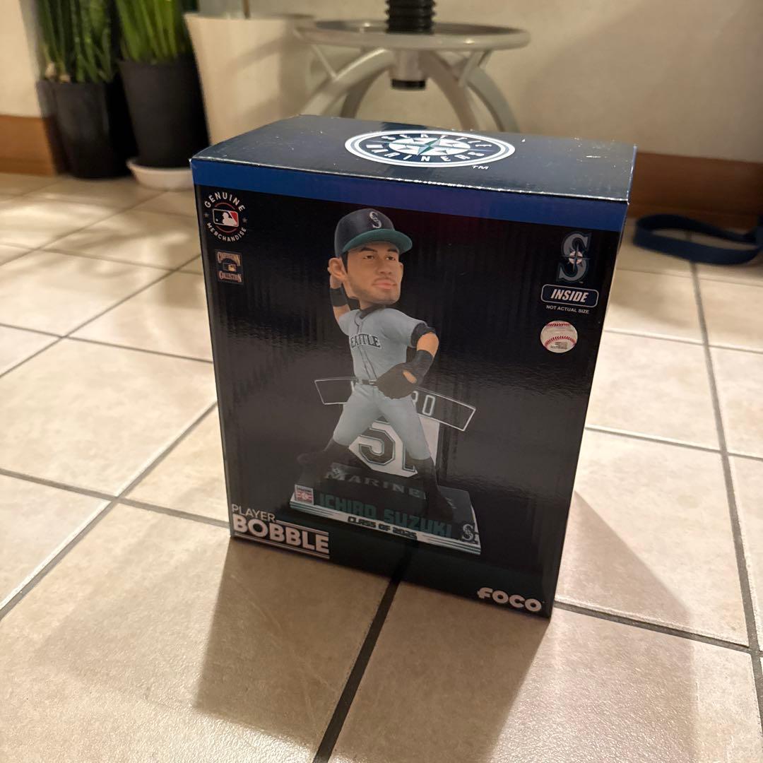 510体限定 イチロー ボブルヘッド 野球殿堂 レーザービームVer