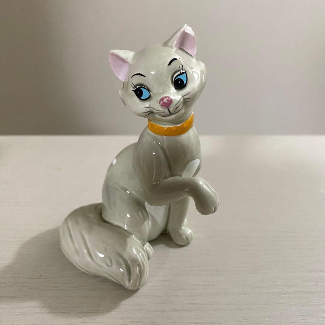 レア！ダッチェス おしゃれキャット ディズニー 陶器 置物 フィギュア