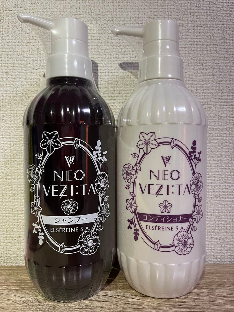 ネオベジータ シャンプー・コンディショナー 500ml セット 新品未使用 エルセラーン シャンプー、コンディショナーセット ネオベジータ