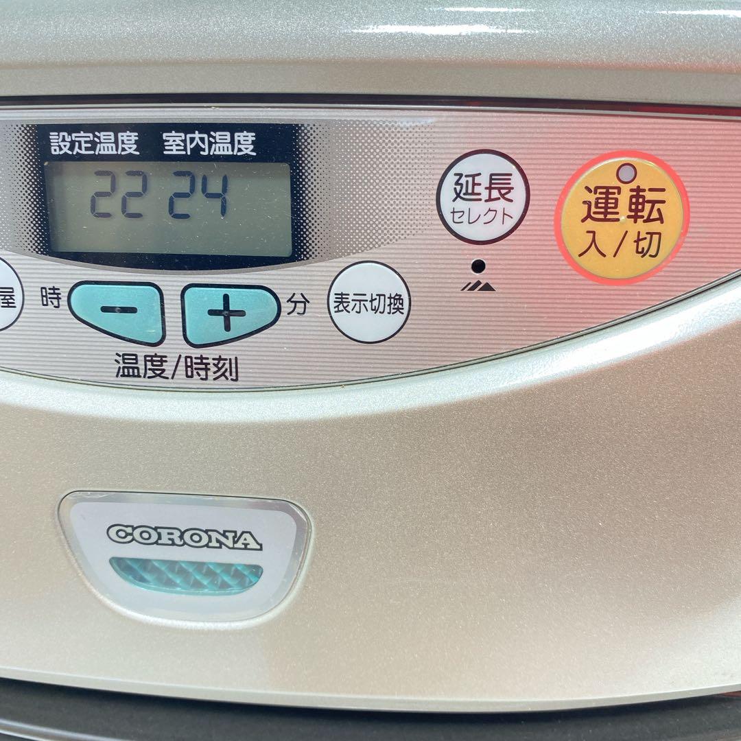 値下コロナ石油ファンヒーター FH-G3412BY 強制通気型開放式石油