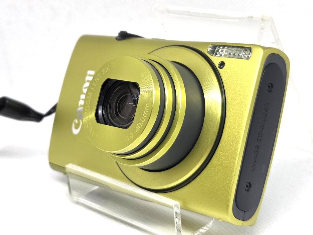 ■ほぼ新品■ キヤノン　Canon IXY 600F グリーン《純正ケース付属》