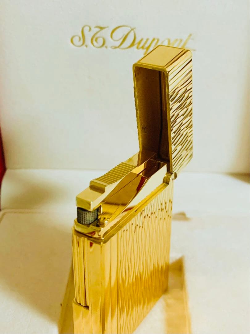 【超快音】S.T.Dupont デュポン ガスライター ギャッツビー 18201