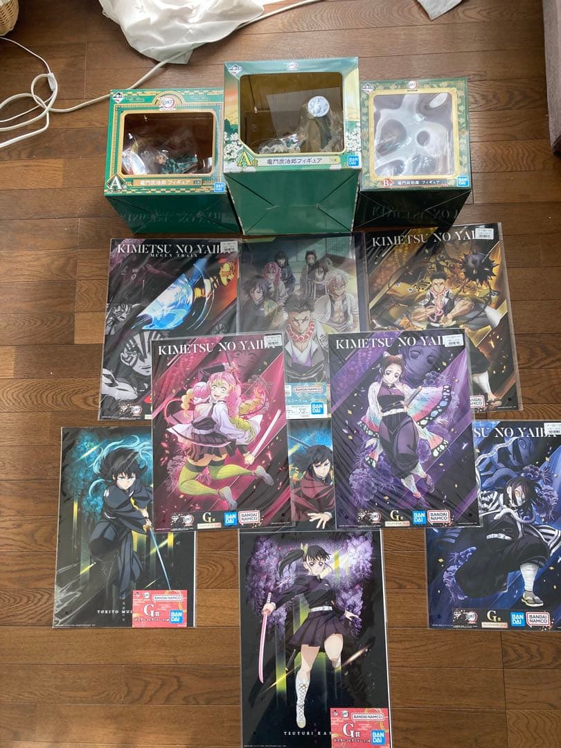 オンラインくじ S賞 等身大布ポスター 五島潤(天使の3P!)