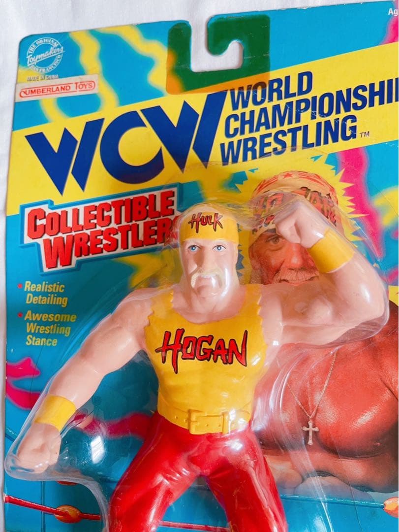 TOYMAKERS WCW ハルク・ホーガン 1984年製 フィギュア TOYMAKERS WCW ハルク・ホーガン 1984年製 フィギュア