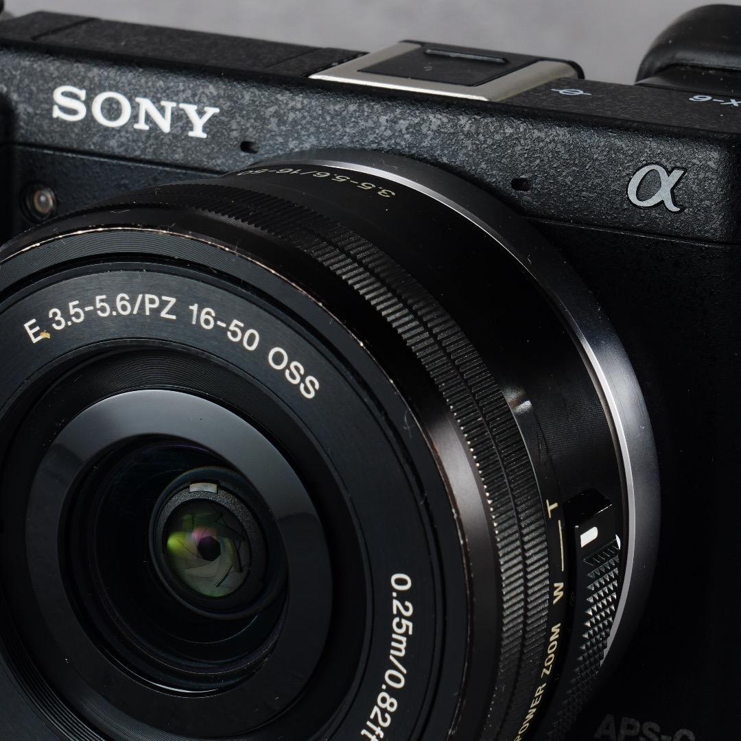 SONY NEX-6L完動品◆3088回◆64GB付◆即戦力フルセット NEX-6L ミラーレス一眼カメラ α NEX-6 [ズームレンズ] SONY｜ソニー
