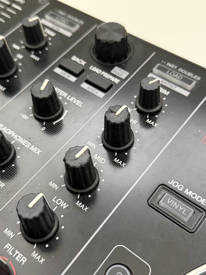 Pioneer DDJ-SR｜動作良好／猫によるツマミ傷あり