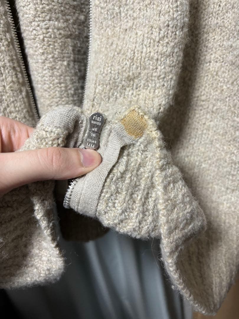 00s archive ジップアップニット ririジップ sullen - メルカリ