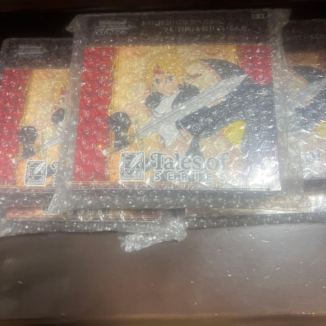 テイルズ オブ シリーズ ヴァイスシュヴァルツ 初版 5ボックスの出品です。 テイルズ オブ シリーズ ヴァイスシュヴァルツ 初版 5ボックスの出品