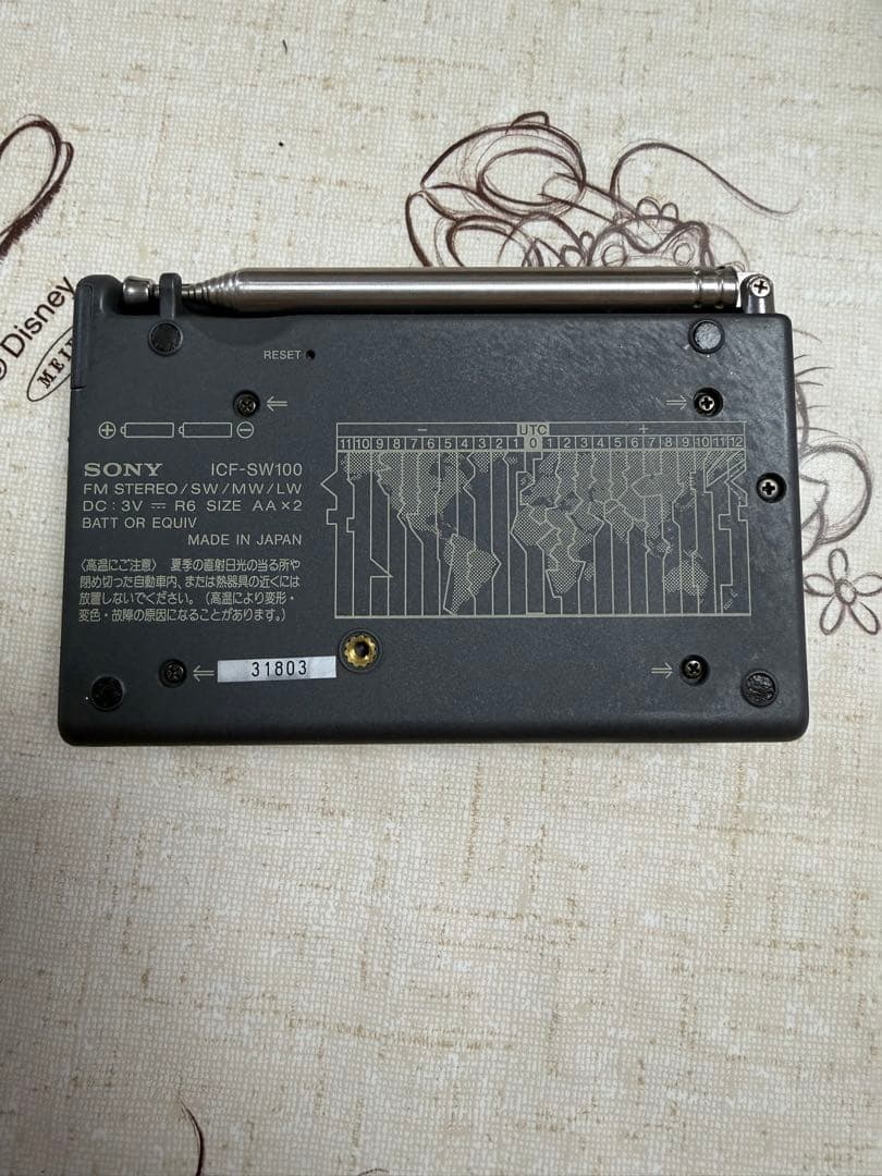 ソニー ワールドバンドFM/LW/MW/SWレシーバー ICF-SW100 - メルカリ