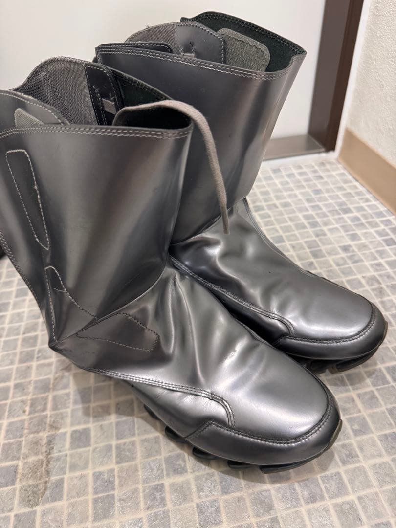 リックオウエンス Rick Owens (リック・オウエンス) ハイカット レザースニーカー CREEP