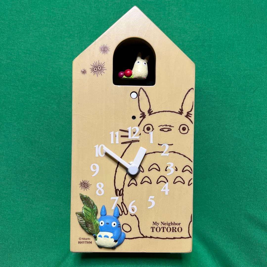 となりのトトロ　掛け時計 Amazon.co.jp: リズム(RHYTHM) となりのトトロ 掛け時計 テーマ曲