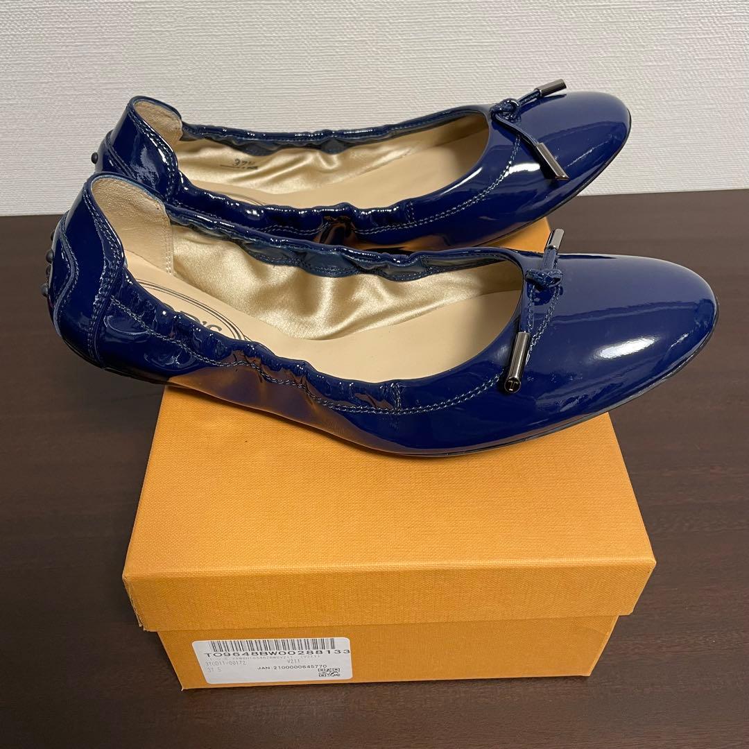 size 24.5cm TOD'S トッズ フラットシューズ